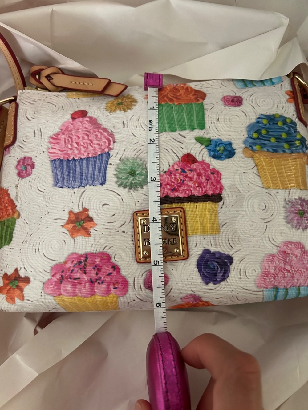 Dooney & Bourke Cupcake Print Crossbody - Picture 3 of 3